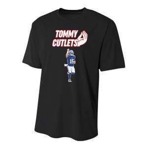 Tommy Cutlets Tommy Devito Youth Performance Sprint T-Shirt