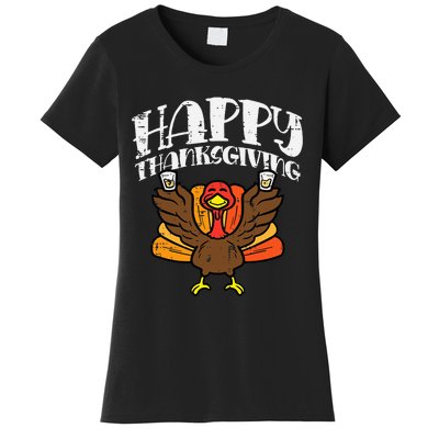 Thanksgiving Celebration Turkey Party Fun Women's T-Shirt