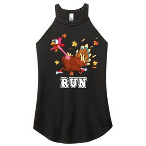 Thanksgiving Costume Turkey Run Running Turkey Trot Women's Perfect Tri Rocker Tank