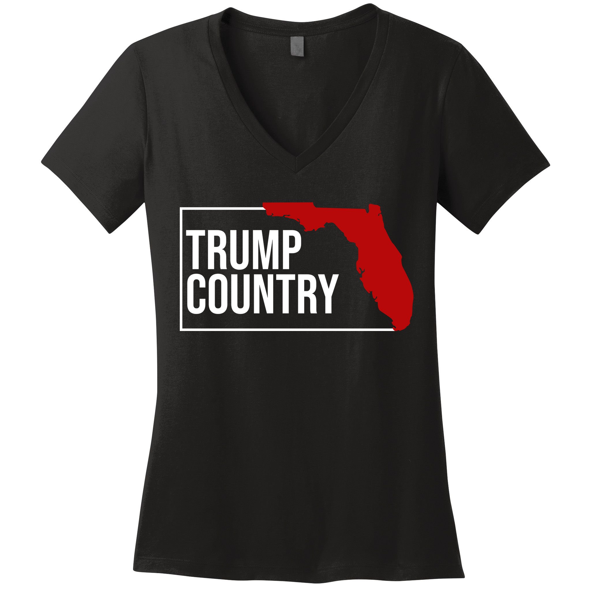 Trump Country Women's V-Neck T-Shirt
