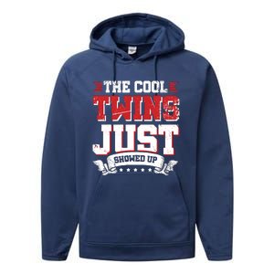 The Cool Twins Just Showed Up Performance Fleece Hoodie