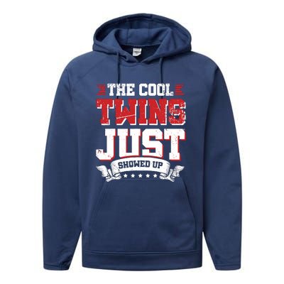 The Cool Twins Just Showed Up Performance Fleece Hoodie