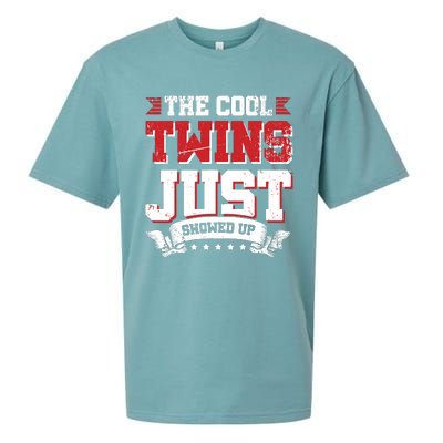 The Cool Twins Just Showed Up Sueded Cloud Jersey T-Shirt