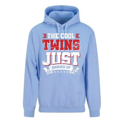 The Cool Twins Just Showed Up Unisex Surf Hoodie