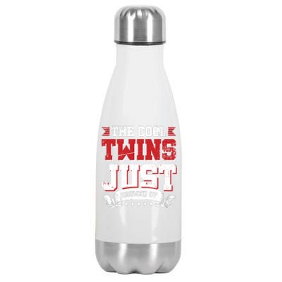 The Cool Twins Just Showed Up Stainless Steel Insulated Water Bottle