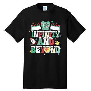 Toy Christmas To Infinity And Beyond Tall T-Shirt