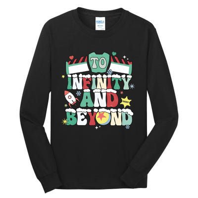 Toy Christmas To Infinity And Beyond Tall Long Sleeve T-Shirt