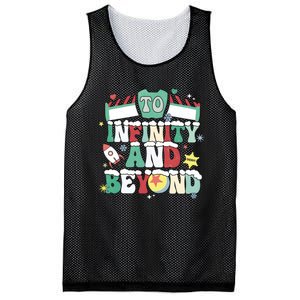 Toy Christmas To Infinity And Beyond Mesh Reversible Basketball Jersey Tank