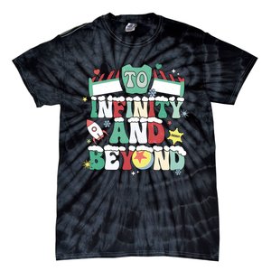 Toy Christmas To Infinity And Beyond Tie-Dye T-Shirt