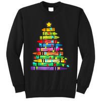 Teacher Christmas Tree Lights Student School Xmas Tall Sweatshirt