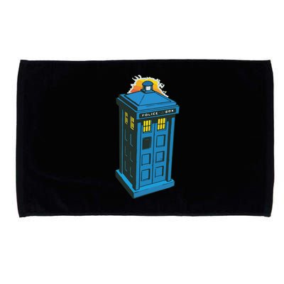 Tardis Comic Microfiber Hand Towel