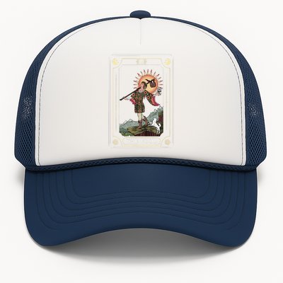 Tarot Card The Fool Witchy Vintage Halloween Themed Trucker Hat