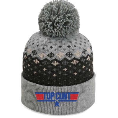 Top Cunt The Baniff Cuffed Pom Beanie