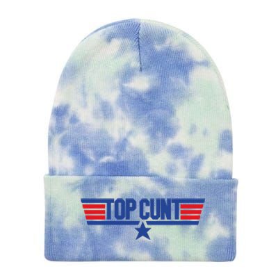 Top Cunt Tie Dye 12in Knit Beanie