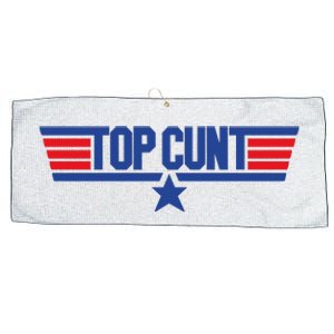 Top Cunt Large Microfiber Waffle Golf Towel