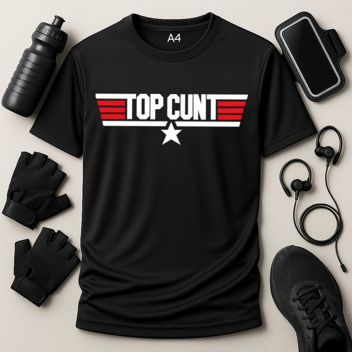Top Cunt Cooling Performance Crew T-Shirt