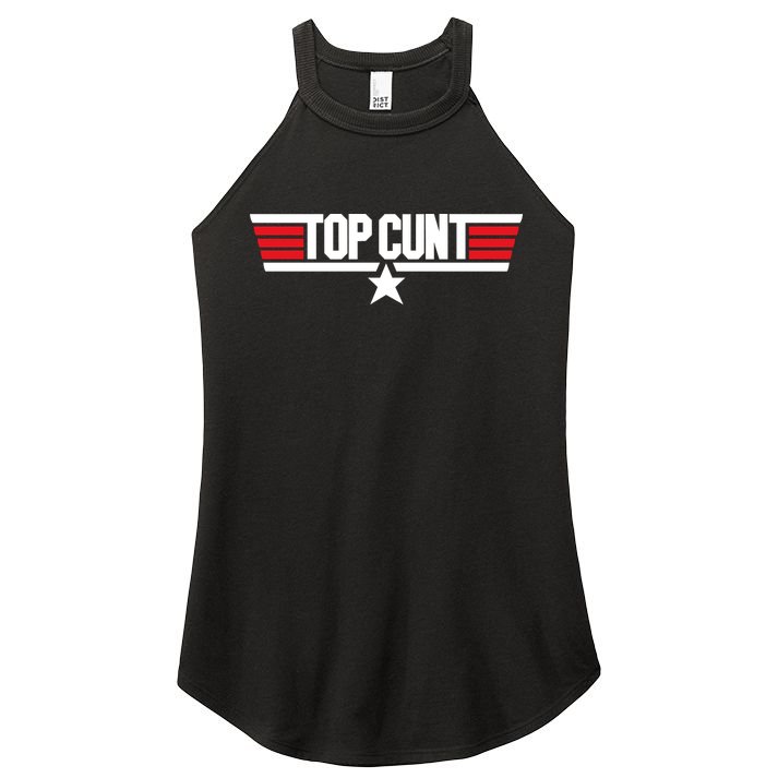 Top Cunt Women's Perfect Tri Rocker Tank