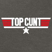 Top Cunt Cotton Canvas Backpack