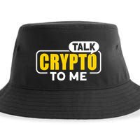 Talk Cypto To Me Sustainable Bucket Hat