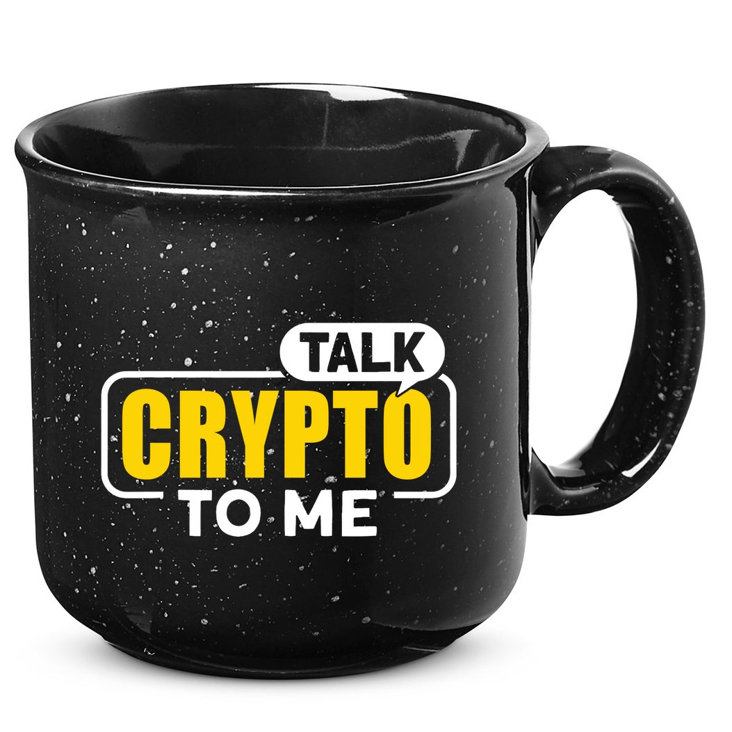 Talk Cypto To Me 15oz Campfire Ceramic Mug
