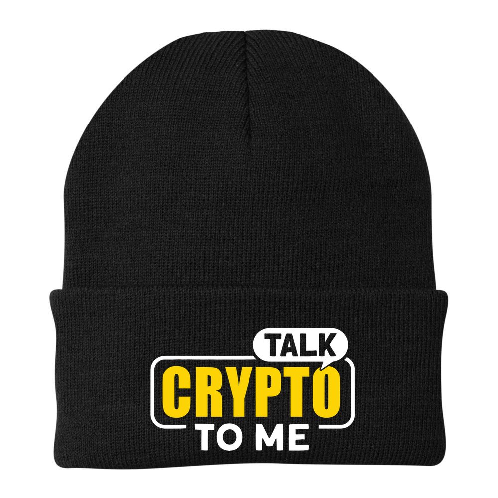 Talk Cypto To Me Beanie