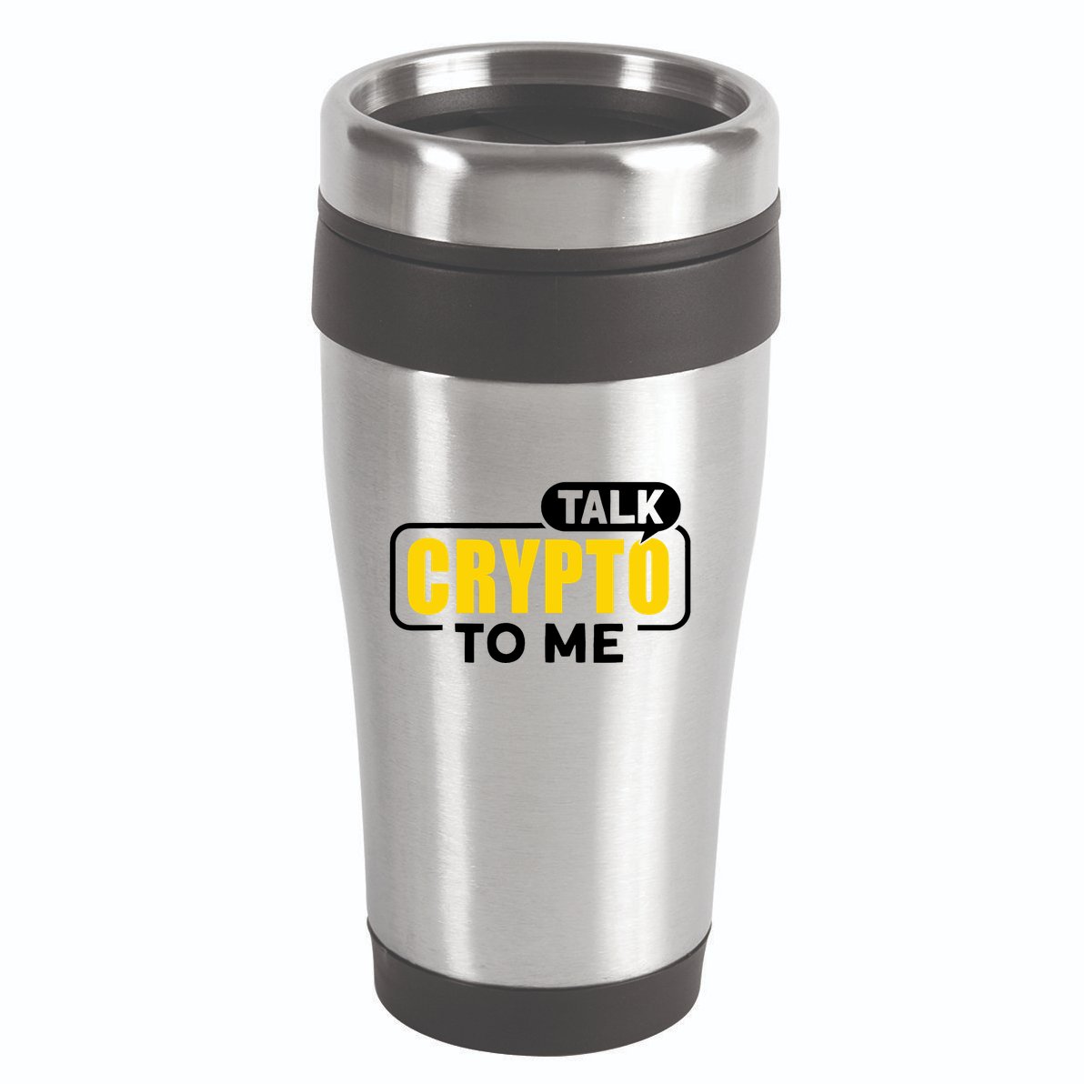 Talk Cypto To Me 16oz Travel Tumbler
