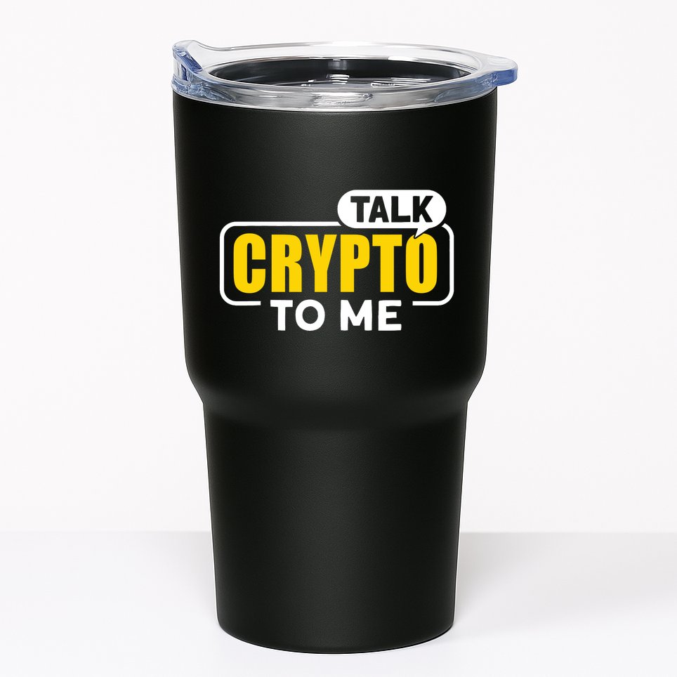 Talk Cypto To Me Tumbler