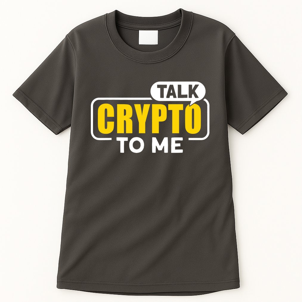 Talk Cypto To Me Tall T-Shirt