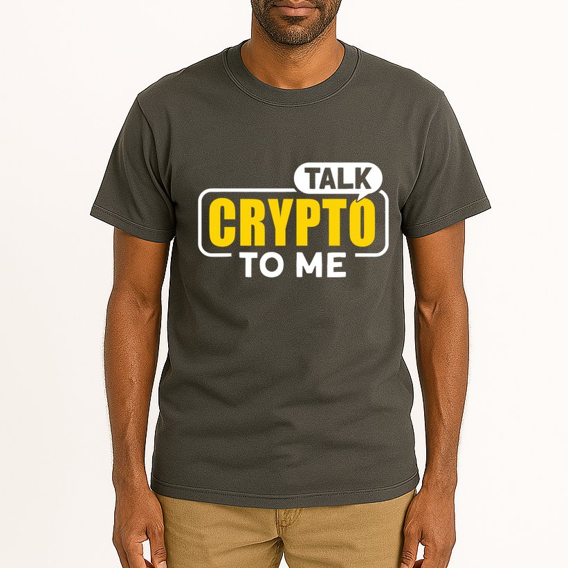 Talk Cypto To Me Tall T-Shirt
