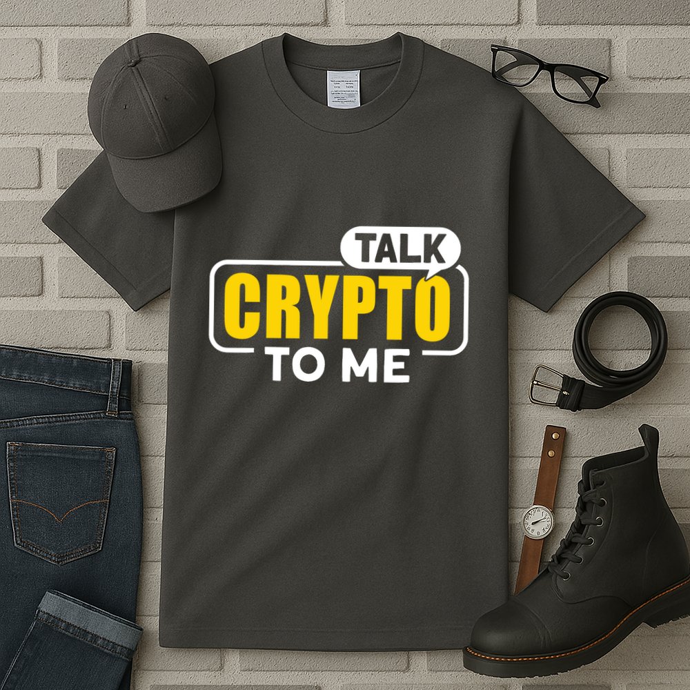 Talk Cypto To Me Tall T-Shirt
