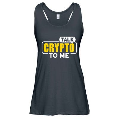 Talk Cypto To Me Ladies Essential Flowy Tank