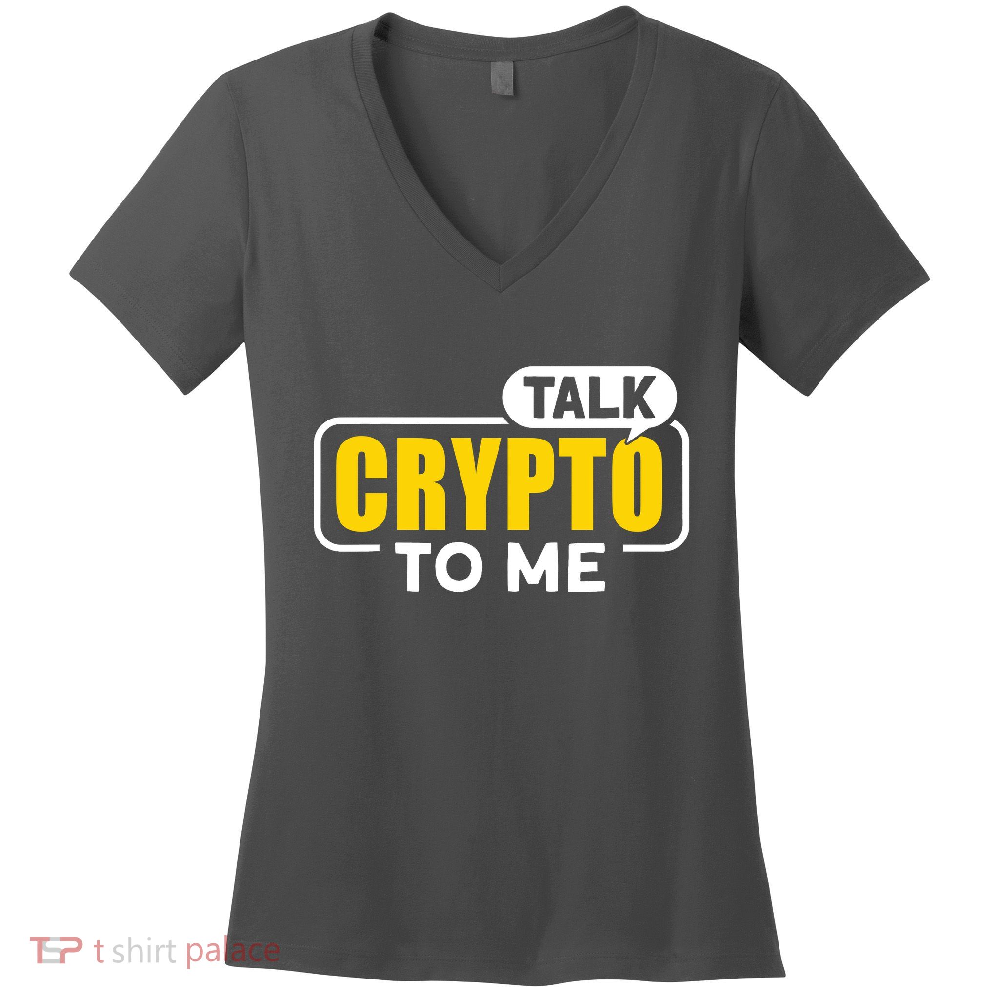 Talk Cypto To Me Women's V-Neck T-Shirt
