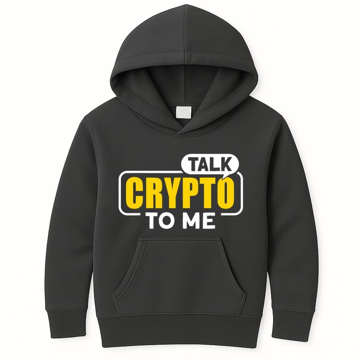 Talk Cypto To Me Kids Hoodie
