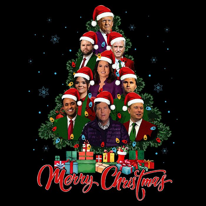 Trump Christmas Tree Dream Team Daddys Home 45 47 Cooling Performance Crew T-Shirt