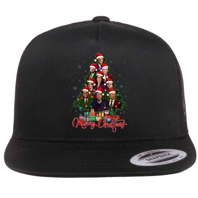 Trump Christmas Tree Dream Team Daddys Home 45 47 Flatbill Hat
