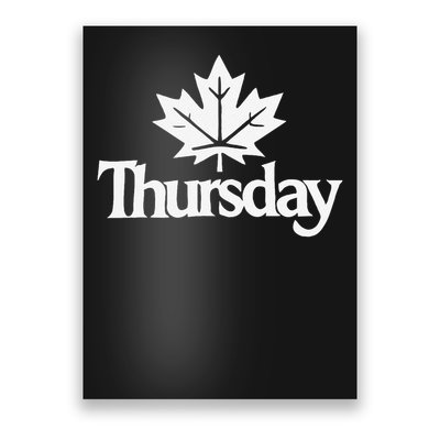 Thursday Canada Poster