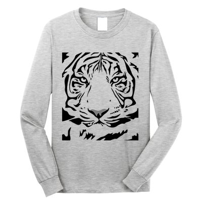 Tiger Cat Long Sleeve Shirt