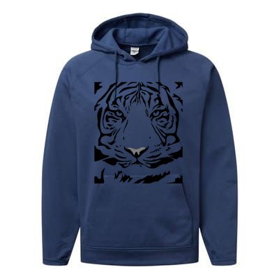 Tiger Cat Performance Fleece Hoodie