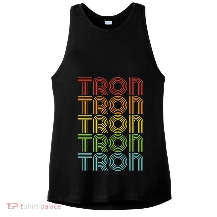 Tron Crypto Ladies PosiCharge Tri-Blend Wicking Tank