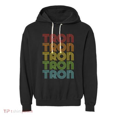 Tron Crypto Garment-Dyed Fleece Hoodie