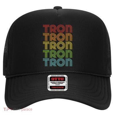 Tron Crypto High Crown Mesh Back Trucker Hat