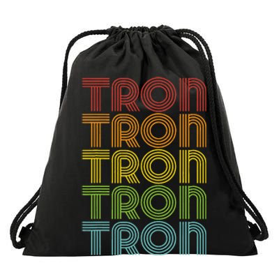 Tron Crypto Drawstring Bag