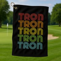 Tron Crypto Golf Towel