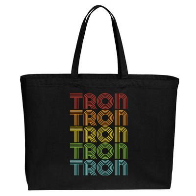 Tron Crypto Cotton Canvas Jumbo Tote