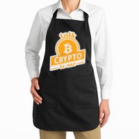 Talk Crypto To Me Bitcoin Apron