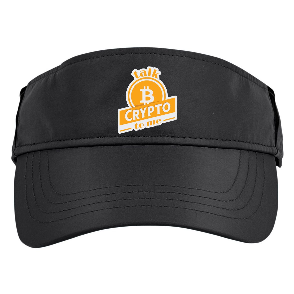 Talk Crypto To Me Bitcoin Adult Drive Performance Visor