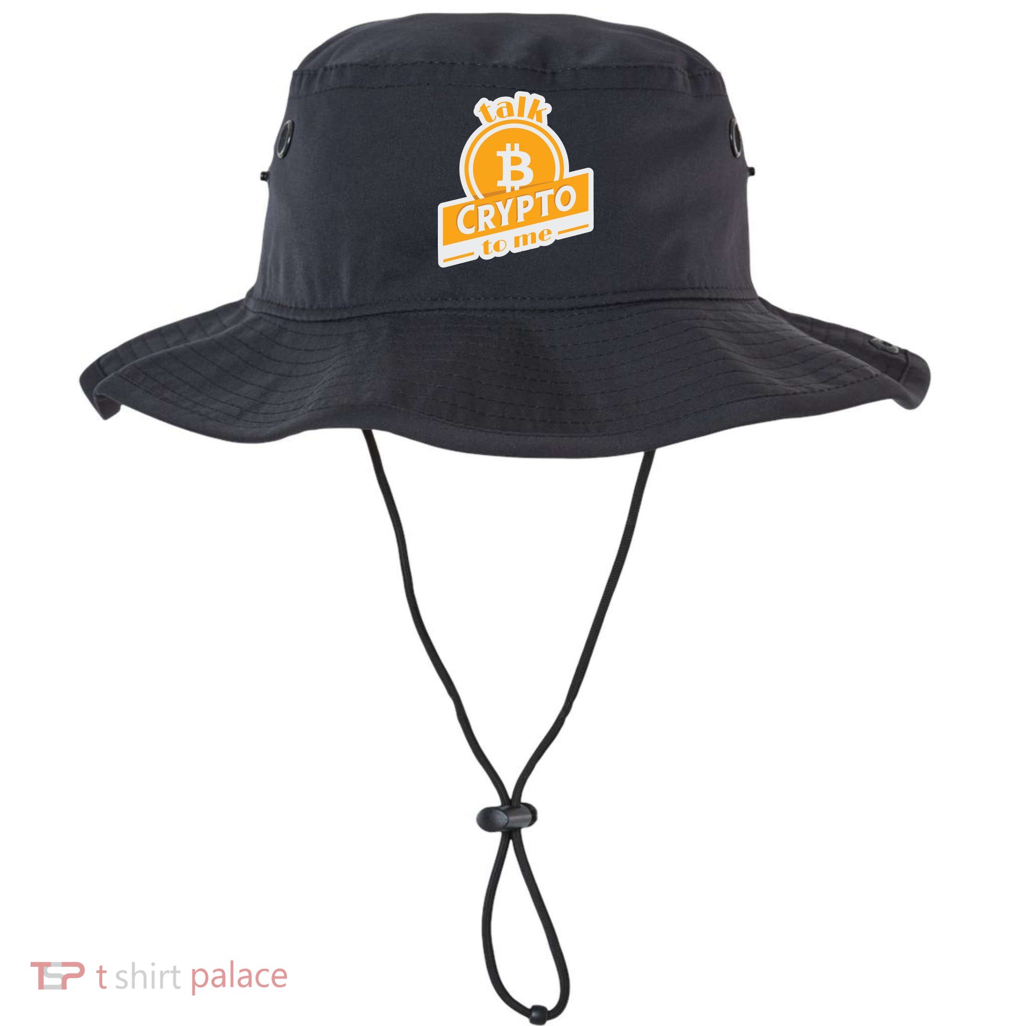 Talk Crypto To Me Bitcoin Bucket Hat