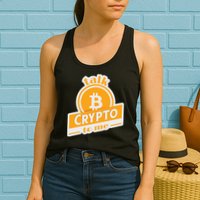 Talk Crypto To Me Bitcoin Womens Tank Top