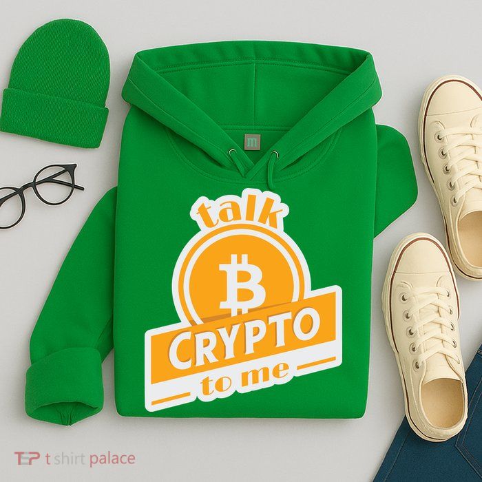 Talk Crypto To Me Bitcoin Hoodie