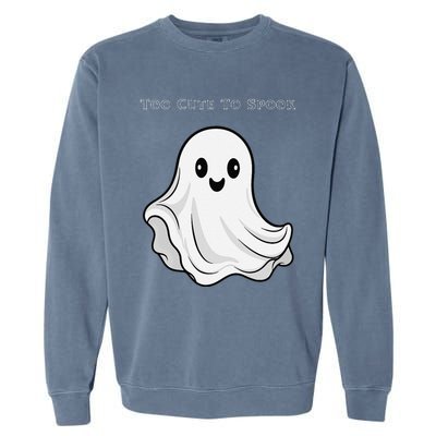 Too Cute To Spook Garment-Dyed Sweatshirt